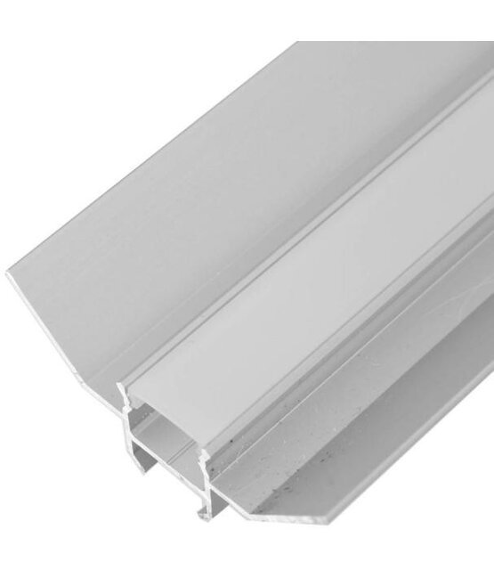 LED gips hoekprofiel inclusief opaal klikcover 2 meter 39,9 mm x 39,9 mm GIPS24 BINNENHOEK