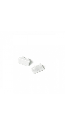 Eindkap voor LED profiel met kabeldoorvoer SLIM100WIT