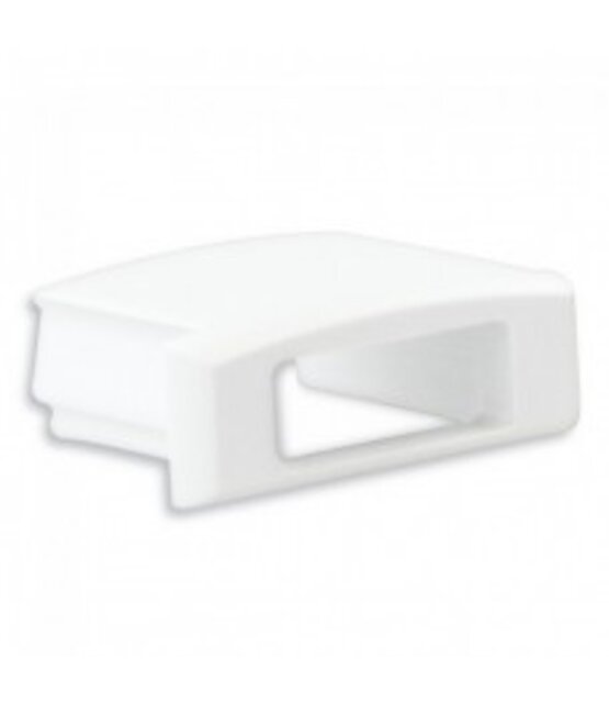 Eindkap voor LED profiel met kabeldoorvoer SLIM100WIT