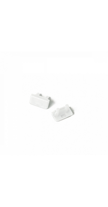 Eindkap voor LED profiel zonder kabeldoorvoer SLIM100WIT