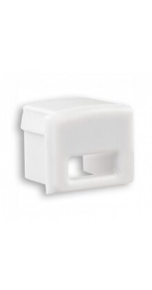 Eindkap voor LED profiel met kabeldoorvoer - SLIM200WIT