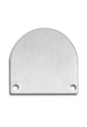 2 x LED profiel eindkappen inclusief schroeven - XL04ALU.C4