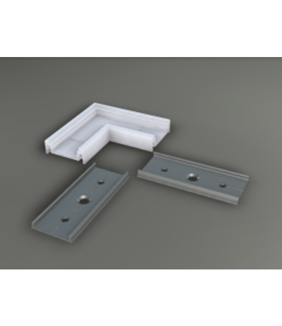 Hoek LED profiel - 90 Graden - 09WIT