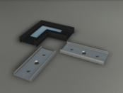 Hoek LED profiel - 90 Graden - 09ZWART