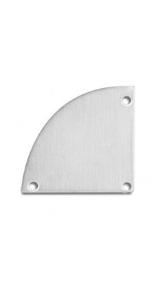 2 x LED profiel eindkappen inclusief schroeven - XL19.01ALU