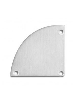 2 x LED profiel eindkappen inclusief schroeven - XL19.01ALU