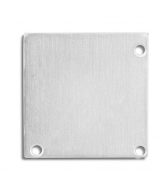 2 x LED profiel eindkappen inclusief schroeven - XL19.02ALU