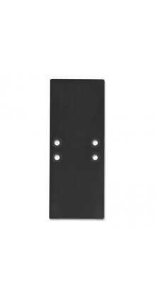 2 x LED profiel eindkappen - UpDown01Zwart