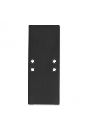 2 x LED profiel eindkappen - UpDown01Zwart