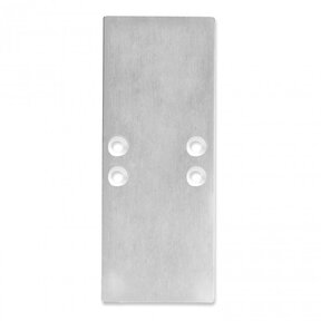 2 x LED profiel eindkappen - UpDown01ALU