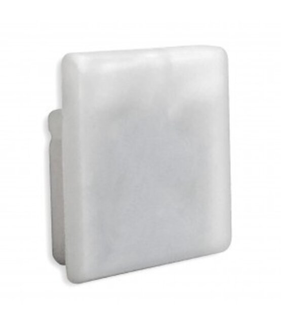 Eindkap voor LED profiel zonder kabeldoorvoer 18.1ALU.H20 18.1ZWART.H20 18.1WIT.H20