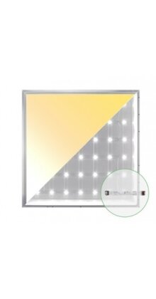 LED paneel - dual white - tunable white - schakel tussen koud en warm wit - 60x60cm