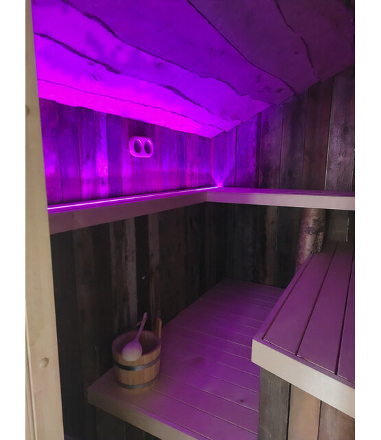 PRO Waterdichte RGBWW LED strip 19,2W 1160LM 60LED p/m 24VDC IP68 12mm – 5 meter