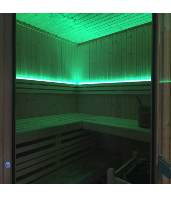 PRO Waterdichte RGBWW LED strip 19,2W 1160LM 60LED p/m 24VDC IP68 12mm – 5 meter