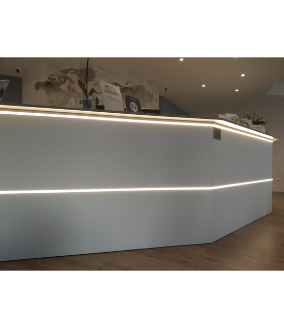 PRO LUMEN LED Strip 24 volt 4000k natuurlijk wit 22W 2100LM 240 LED p/m IP20 CRI93 - 5 meter