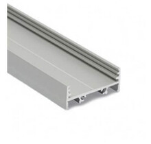 LED profiel 2 meter met afdekking 33,40 mm x 33,40 mm - PN33ALU.C3 - 2 meter