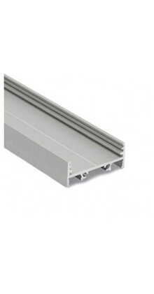 LED profiel 2 meter met afdekking 33,40 mm x 33,40 mm - PN33ALU.C3 - 2 meter