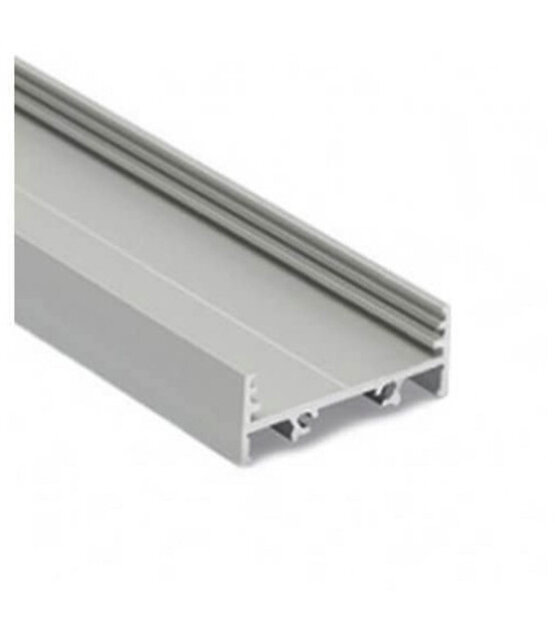 LED profiel 2 meter met afdekking 33,40 mm x 33,40 mm - PN33ALU.C3 - 2 meter