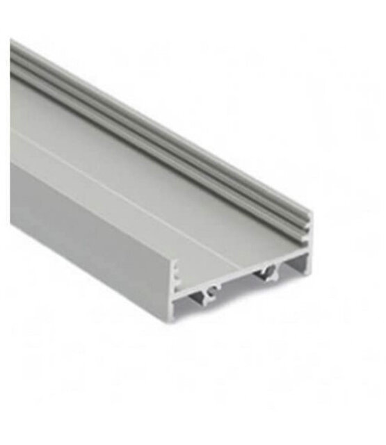 LED profiel 2 meter met afdekking 33,40 mm x 33,40 mm - PN33ALU.C3 - 2 meter