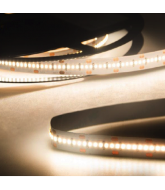 LED strip 24 volt 3000K Warm Wit 6W 771lm/meter 64Led/m IP20 5m Rol