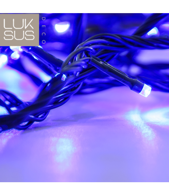 Kerstverlichting blauw 200 LED lampjes - 15 meter - IP44 voor binnen en buiten – LUKSUS