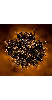 30 meter kerstverlichting - 400 LEDs - warm wit - waterdicht - Basic