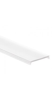 6 meter Losse LED profiel afdekking – Opaal – 25,8mm - C1