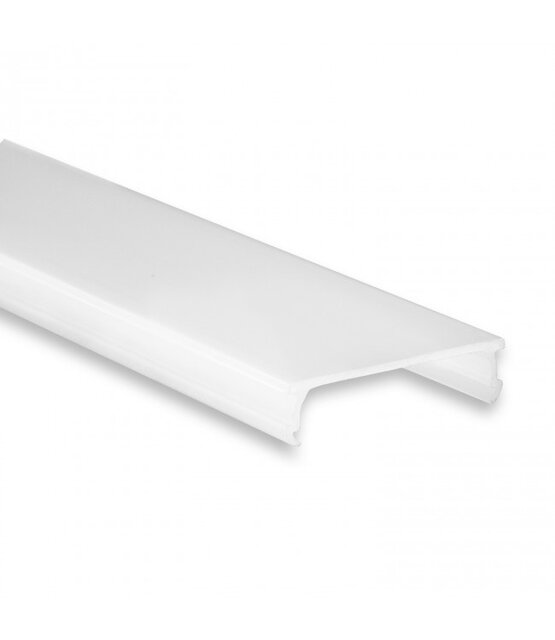 LED profiel XL 2 meter inclusief klikafdekking 40mm x 50 mm - XL40ZWART