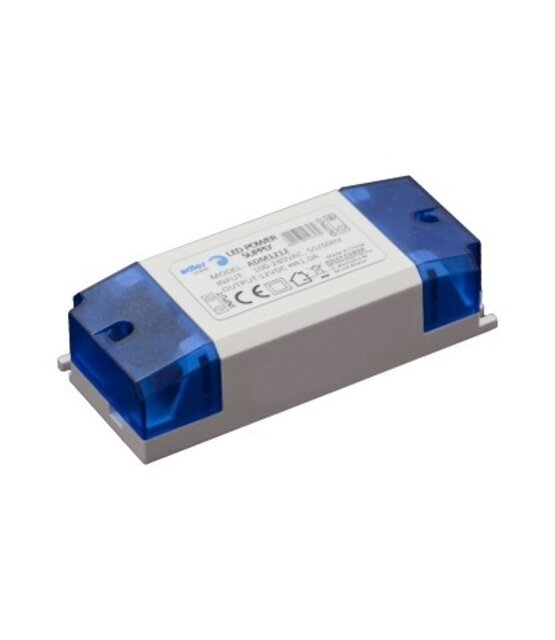 LED voeding 24 watt 2 ampere 12 volt - IP20 - AMD2412D224L02