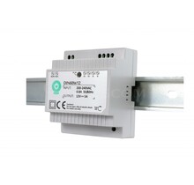 Din Rail LED Voeding 60 watt 12 volt 5 Ampère - IP20