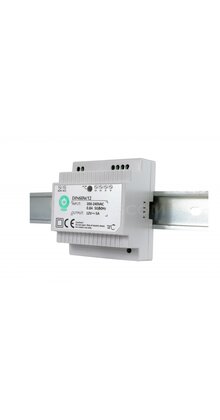 Din Rail LED Voeding 60 watt 12 volt 5 Ampère - IP20 - DIN60W12