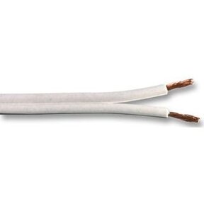 LED strip aansluitkabel 2-polig, YZWL 2x0,75mm - 1 meter - Wit