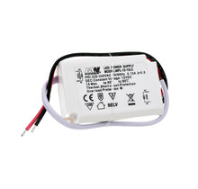 LED voeding 12 watt 12 volt 1 Ampère - IP20