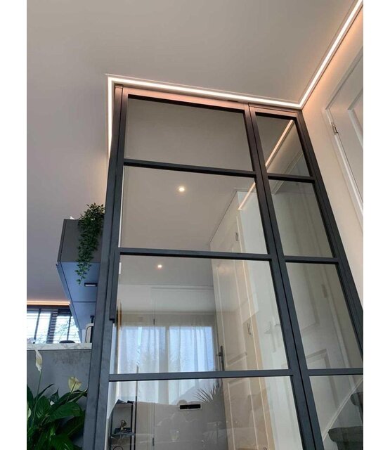 PRO LED strip 3000k warm wit 12W 1765LM 128LED p/m IP20 CRI90 - 5 meter