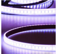 PRO waterdichte RGB LED strip 12W 1160LM 120LD p/m IP67 24vdc - 10 meter