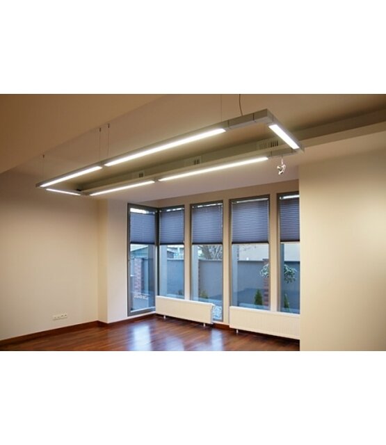 10 x LED XXL profiel 4 meter met afdekking 53 mm x 53 mm - XL53ALU