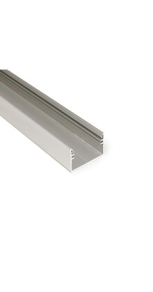 LED XXL profiel 2 meter met afdekking 53 mm x 28 mm - XL50ALU