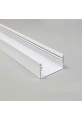 LED XXL profiel 2 meter met afdekking 53 mm x 28 mm - XL50WIT
