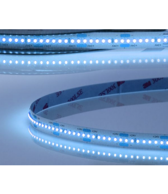 PRO LED strip 24 volt blauw 15W 2000lm 280LED p/m IP20 - 5 meter