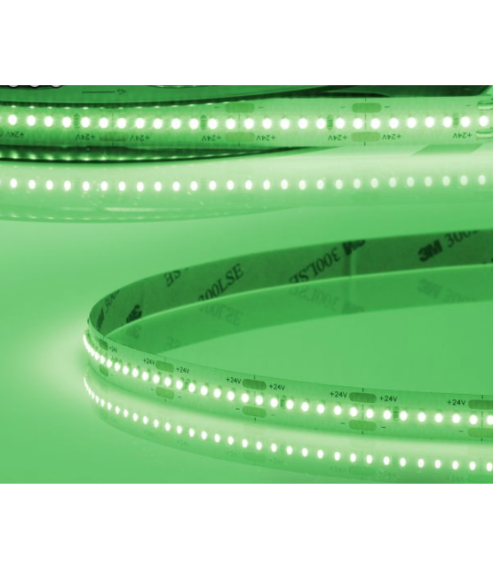 LED strip groen 15W 280 LED 2000lm per meter  24VDC IP20 5m