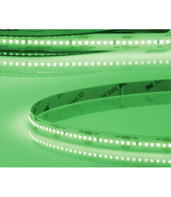 LED strip groen 15W 280 LED 2000lm per meter  24VDC IP20 5m