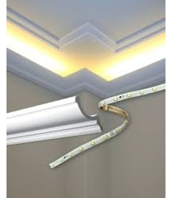 LED sierlijst 2 meter - CX188WIT - 2,7 x 2,7 CM