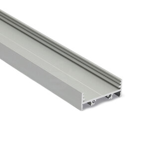 LED XL profiel 2 meter met lage afdekking 33,4mm x 12,8mm - XL10ALU