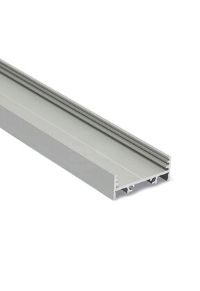 LED XL profiel 2 meter met lage afdekking 33,4mm x 12,8mm - XL10ALU