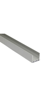 LED XL profiel 2 meter met lage afdekking 33,4mm x 29,6mm - XL11ALU