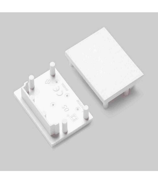 Eindkap t.b.v. LED profiel XL11WIT zonder kabeldoorvoer