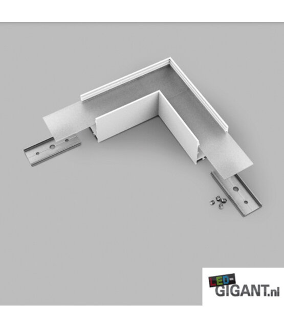 LED profiel hoekverbinding 90 graden t.b.v. XL11WIT