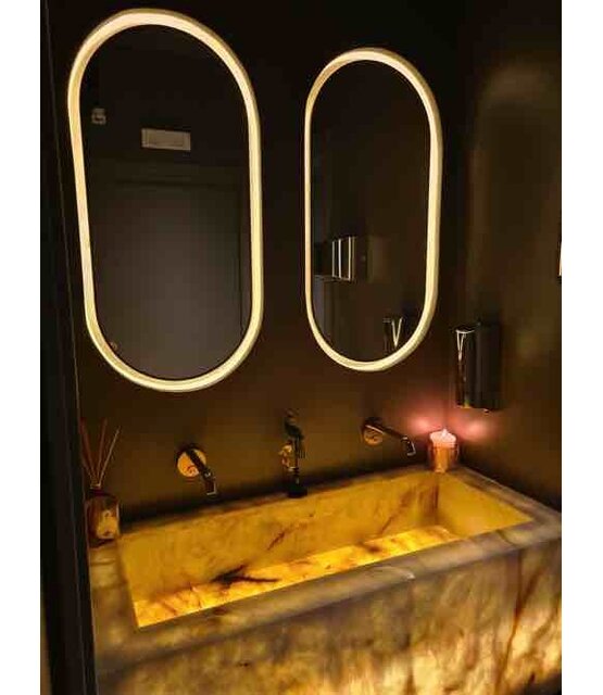 Waterdichte LED strip 24 Volt 3000K Warm Wit 6W 630LM 60LED p/m IP65 - 5 meter