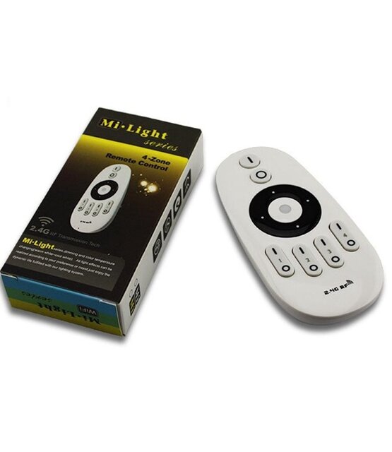 LED strip afstandsbediening - Dual white LED - 4-zone - FUT006