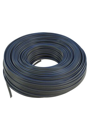 LED strip aansluitkabel 2-polig - 100 meter rol - grijs